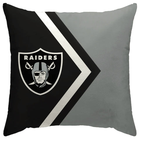 Cojín Las Vegas Raiders Pillow Stripes 18x18 Pegasus Sports