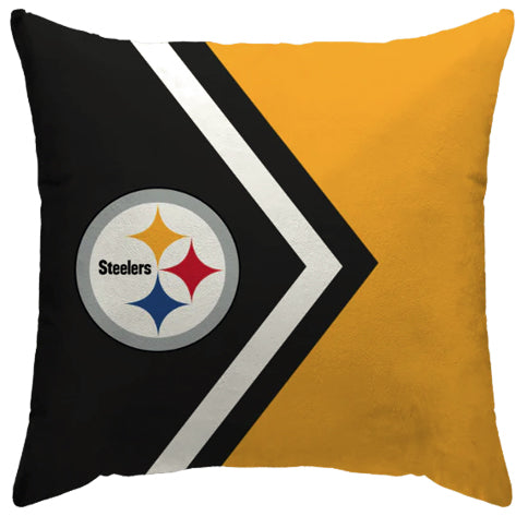 Cojín Pittsburgh Steelers Pillow Stripes 18x18 Pegasus Sports
