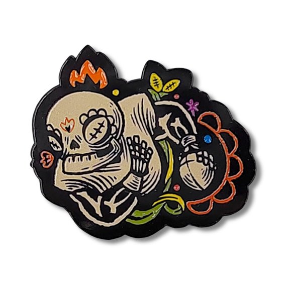 Pin Hasta La Muerte Doodle Jugador Aminco