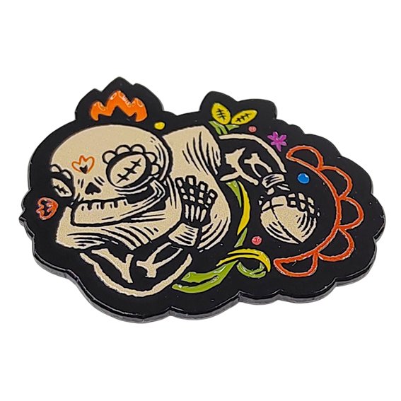 Pin Hasta La Muerte Doodle Jugador Aminco