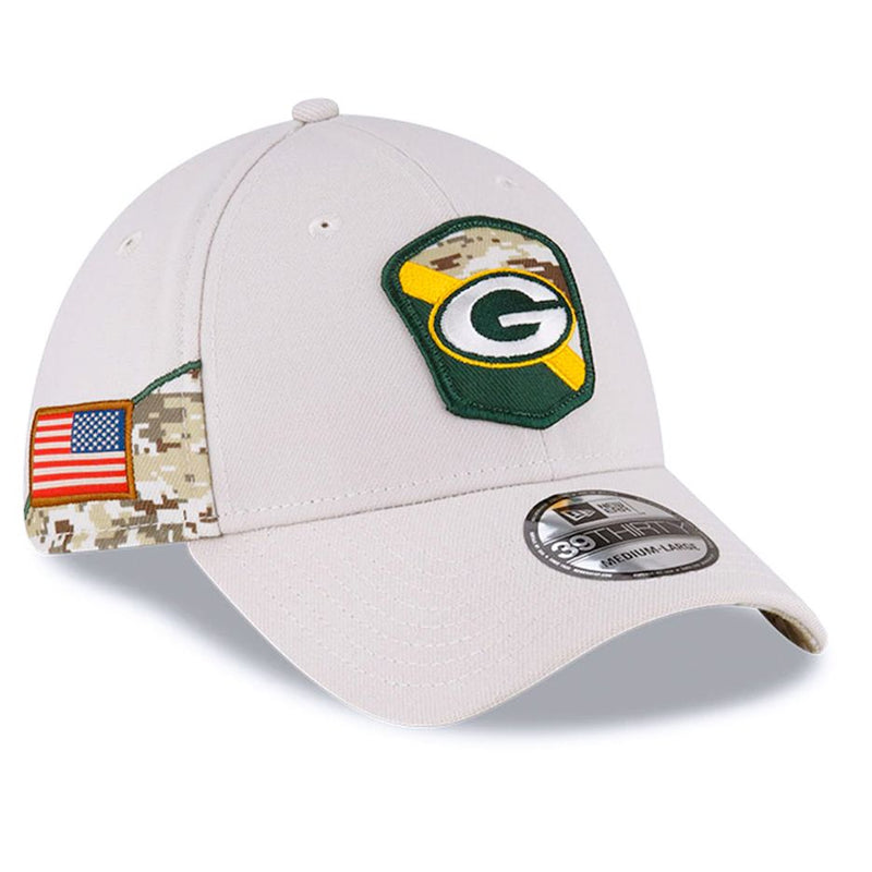 Gorra 39THIRTY Green Bay Packers Salute to Service 2023 New Era