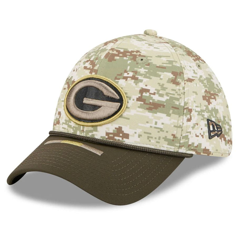 Gorra 39THIRTY Green Bay Packers Salute to Service 2025 New Era Camuflaje