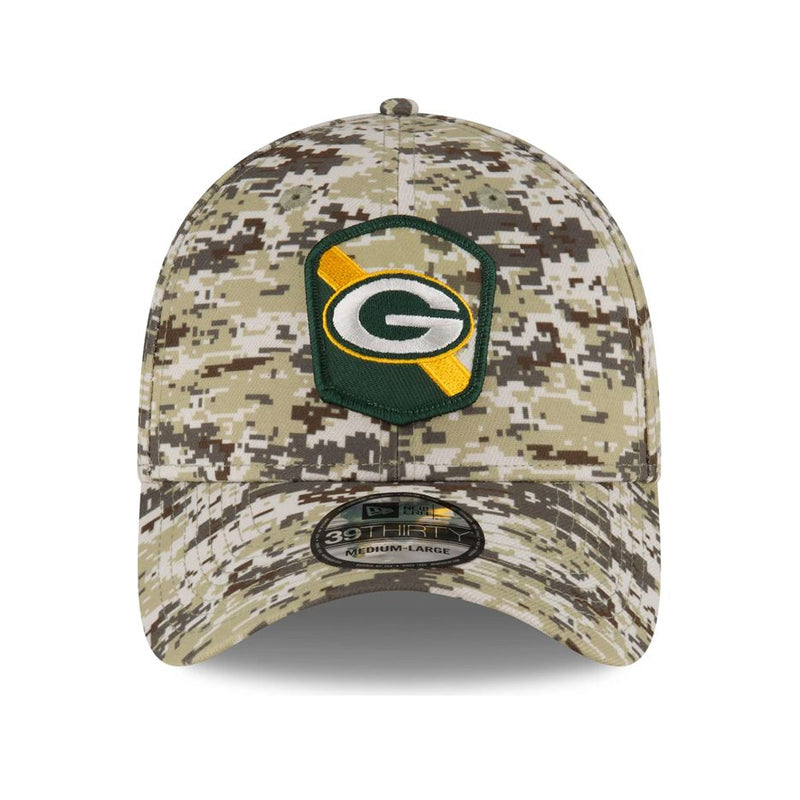Gorra 39THIRTY Green Bay Packers Salute to Service 2023 New Era Camuflaje