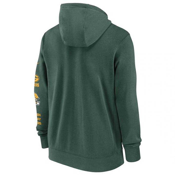 Sudadera Green Bay Packers Full Zip Nike