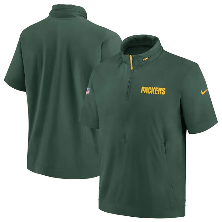 Chamarra Rompevientos Green Bay Packers Coach Nike
