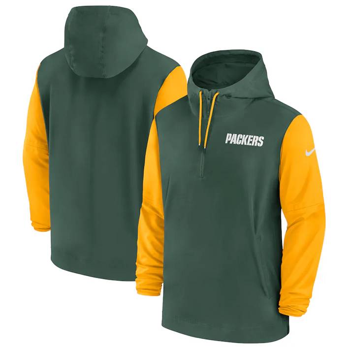 Sudadera Green Bay Packers Pre Game Nike