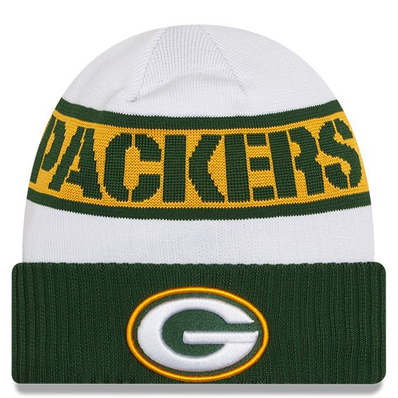 Gorro Beanie Green Bay Packers Sideline 2023 New Era Niño