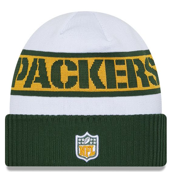 Gorro Beanie Green Bay Packers Sideline 2023 New Era Niño