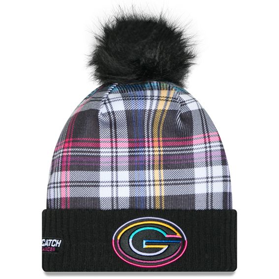 Gorro Beanie Green Bay Packers Crucial Catch 2024 New Era Mujer