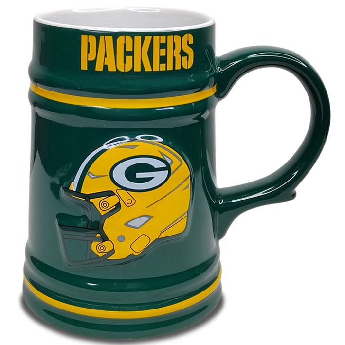 Tarro Green Bay Packers Stein 24 oz Evergreen Verde