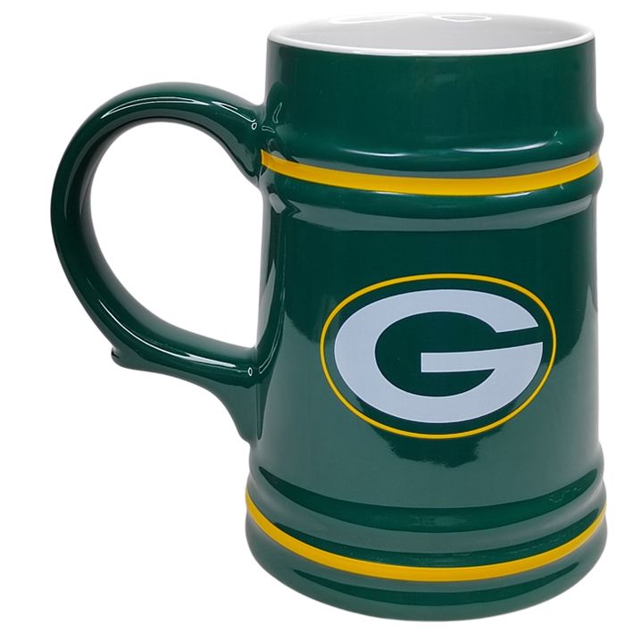 Tarro Green Bay Packers Stein 24 oz Evergreen Verde