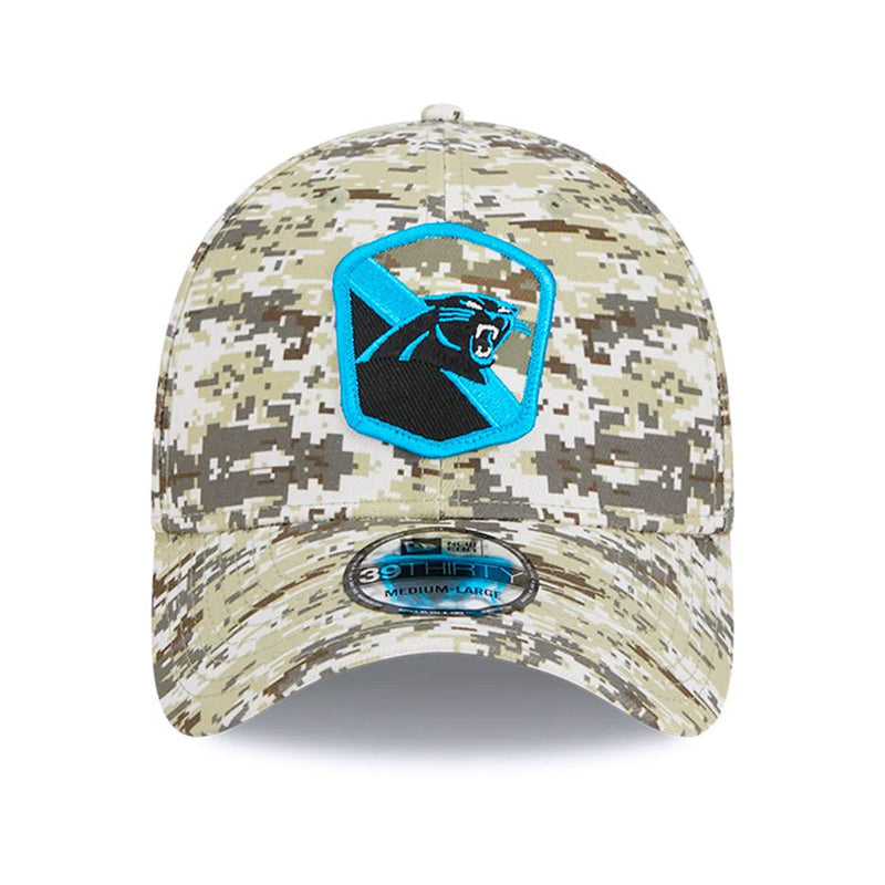 Gorra 39THIRTY Carolina Panthers Salute to Service 2023 New Era Camuflaje