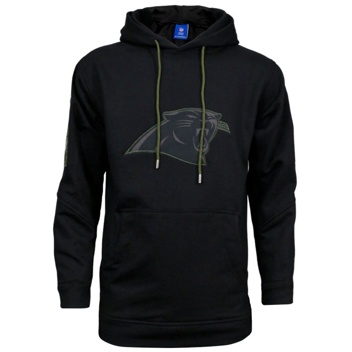 Sudadera Carolina Panthers Army Negro