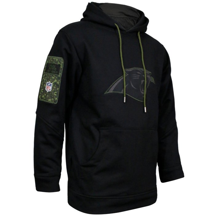 Sudadera Carolina Panthers Army Negro