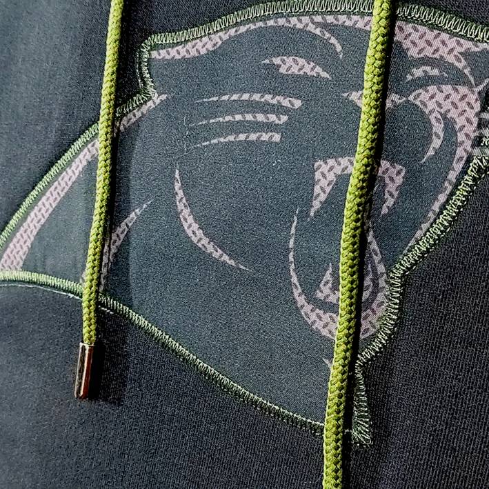 Sudadera Carolina Panthers Army Negro