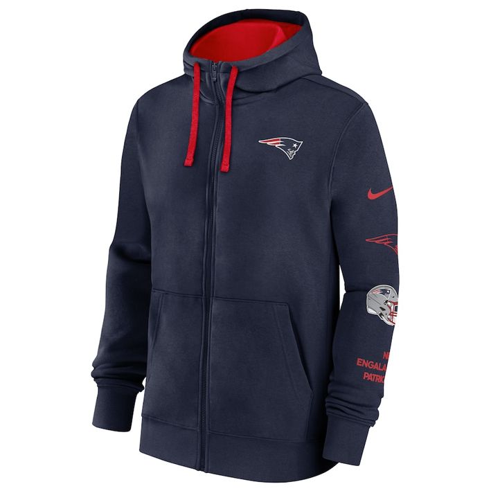 Sudadera New England Patriots Full Zip Nike