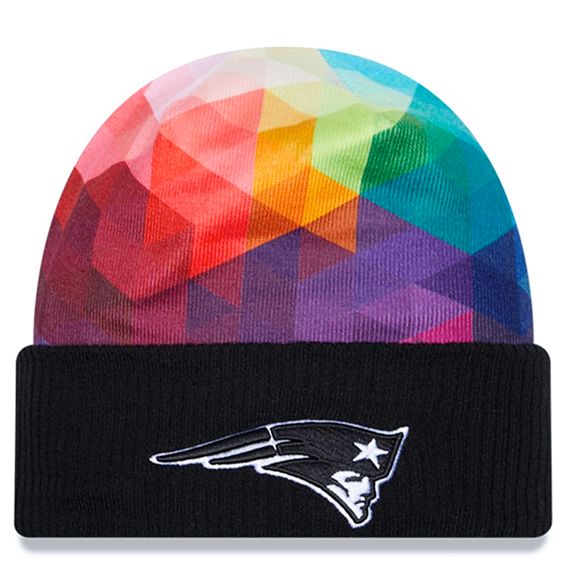 Gorro Beanie New England Patriots Crucial Catch 2023 New Era