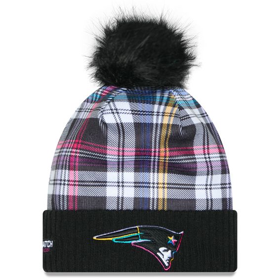 Gorro Beanie New England Patriots Crucial Catch 2024 New Era Mujer