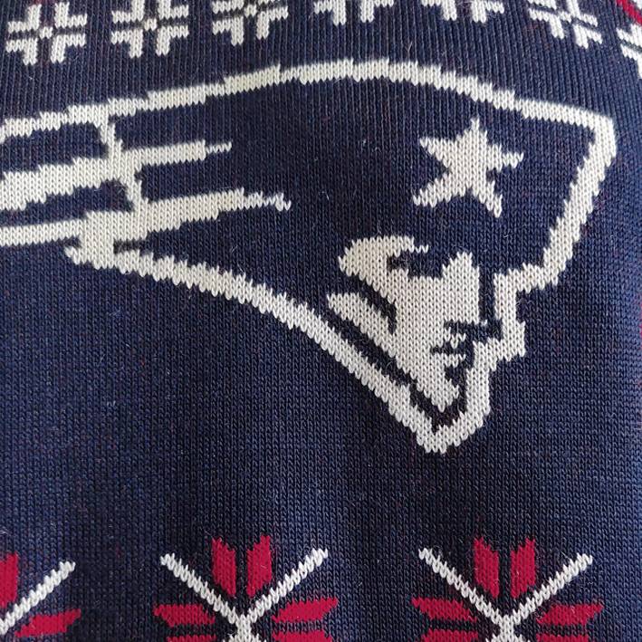 Suéter New England Patriots Ugly