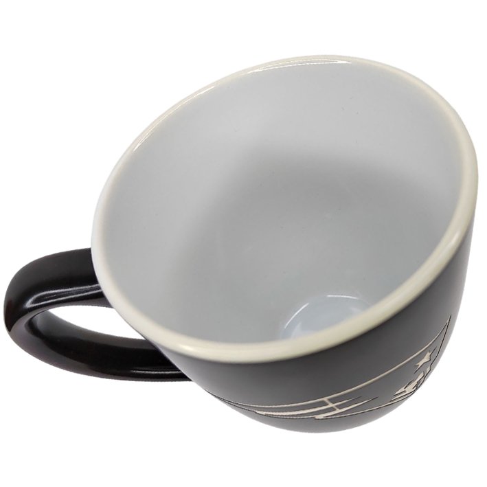 Taza New England Patriots 15 oz Negro