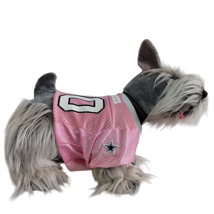 Jersey para Perro Dallas Cowboys Rosa