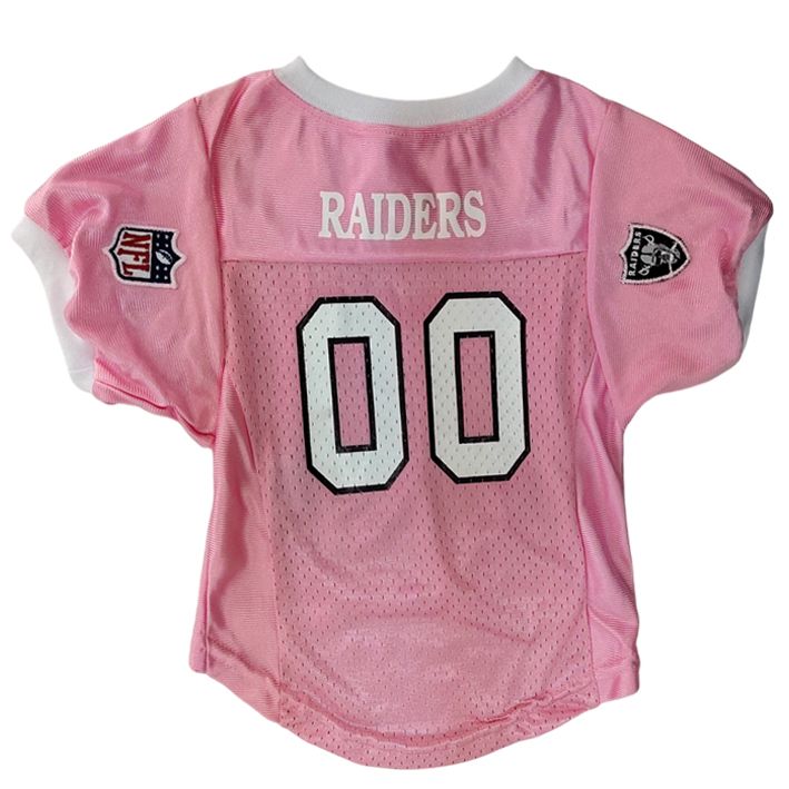 Jersey para Perro Las Vegas Raiders Rosa