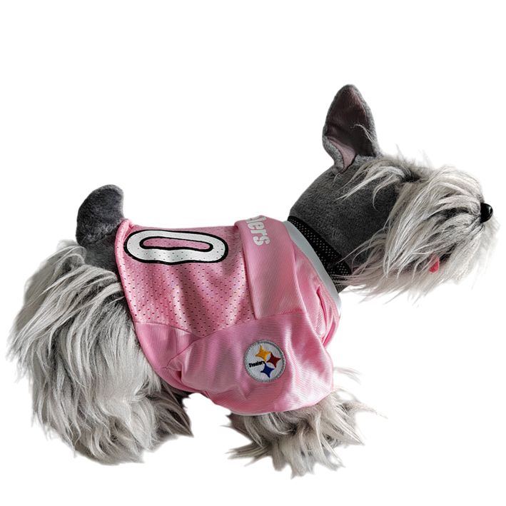 Jersey para Perro Pittsburgh Steelers Rosa