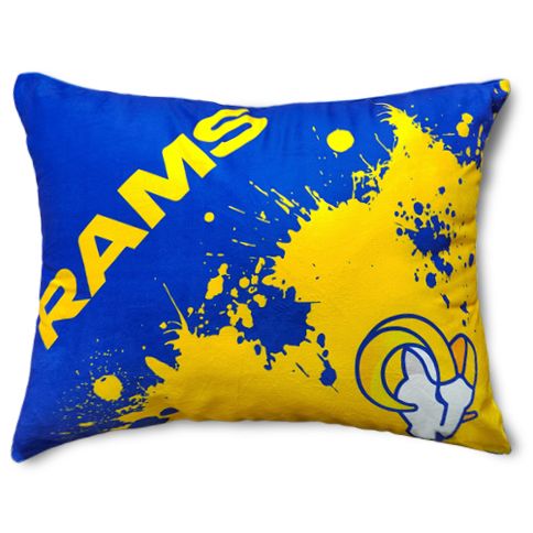 Cojín Los Angeles Rams Pillow Splatter Pegasus Sports