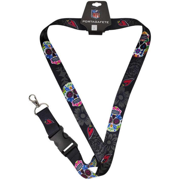 Portagafete Arizona Cardinals Calavera