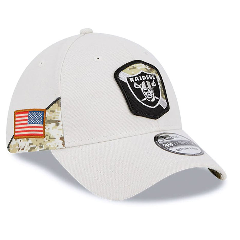 Gorra 39THIRTY Las Vegas Raiders Salute to Service 2023 New Era