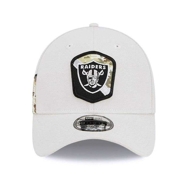 Gorra 39THIRTY Las Vegas Raiders Salute to Service 2023 New Era