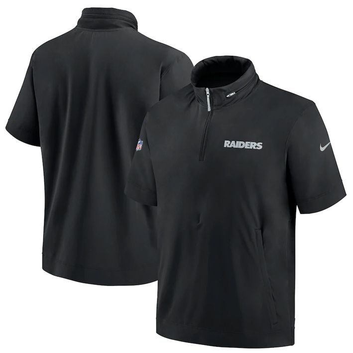 Chamarra Rompevientos Las Vegas Raiders Coach Nike