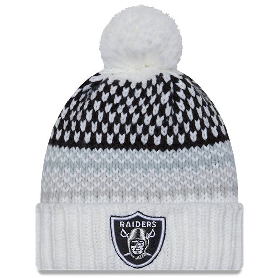 Gorro Beanie Las Vegas Raiders Sideline 2023 New Era Mujer