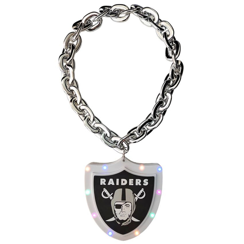 Cadena Las Vegas Raiders Necklace Logo With Chain Light Team Beans, L.L.C