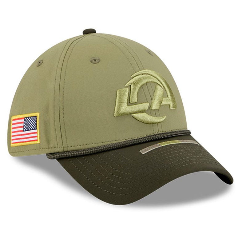 Gorra 39THIRTY Los Angeles Rams Salute to Service 2025 New Era