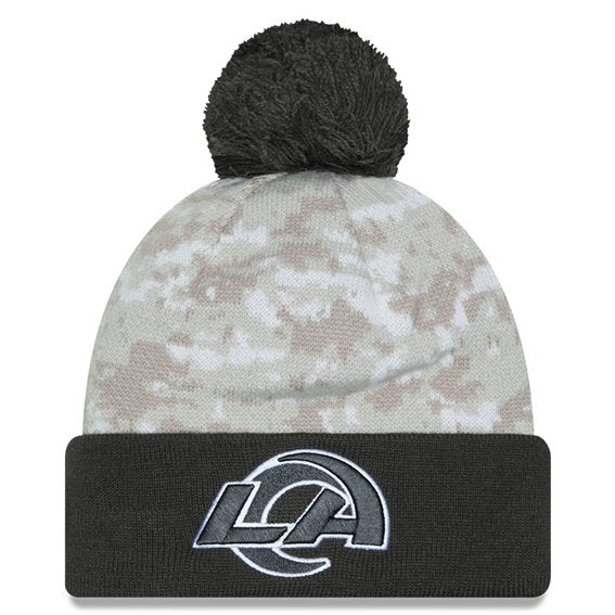 Gorro Beanie Los Angeles Rams Salute to Service 2024 New Era