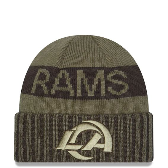 Gorro Beanie Los Angeles Rams Salute to Service 2025 Dkm New Era