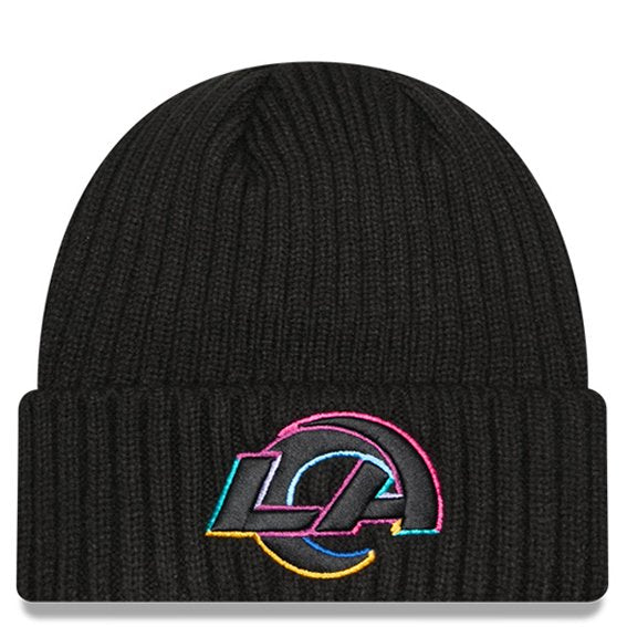 Gorro Beanie Los Angeles Rams Crucial Catch 2024 Tech New Era