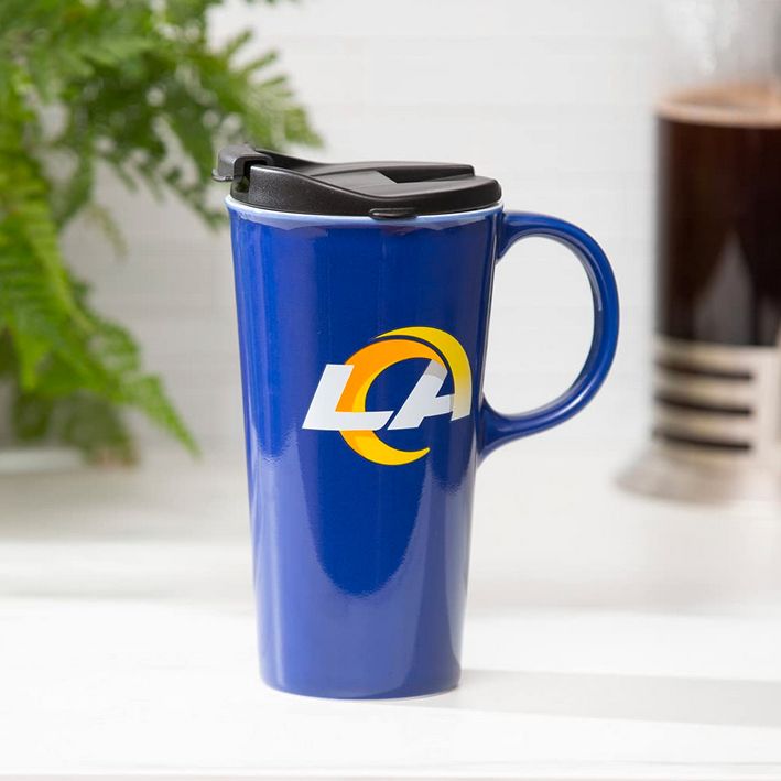 Taza Los Angeles Rams Boxed 17 oz Evergreen