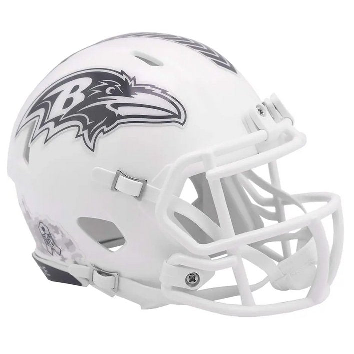 Minicasco Baltimore Ravens Speed Salute to Service 2024 Riddell