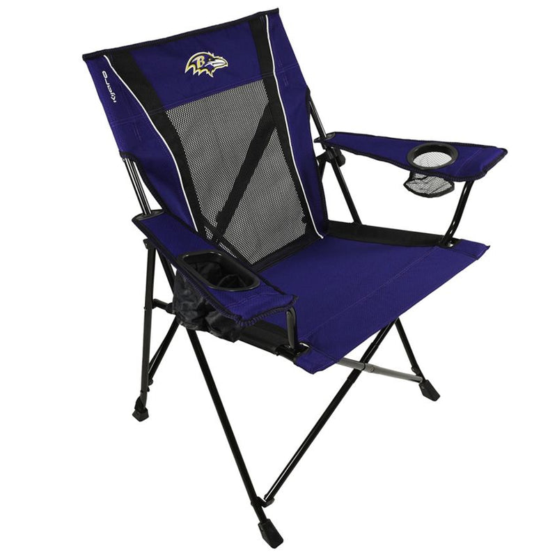 Silla Plegable Baltimore Ravens Kijaro Dual Lock Denovo