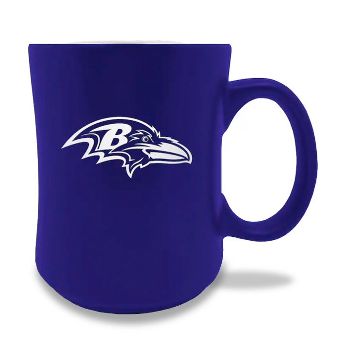 Taza Baltimore Ravens Laser Start Great American 19 oz