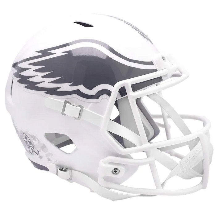 Casco Réplica Philadelphia Eagles Speed Salute to Service 2024 Riddell