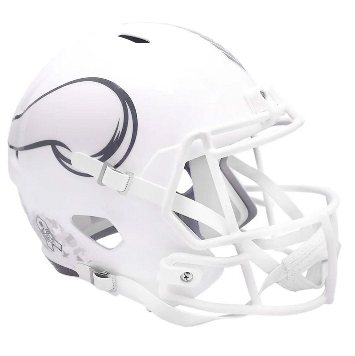 Casco Réplica Minnesota Vikings Speed Salute to Service 2024 Riddell