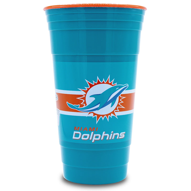 Vaso Miami Dolphins Party 360 900 ml Sci Fi
