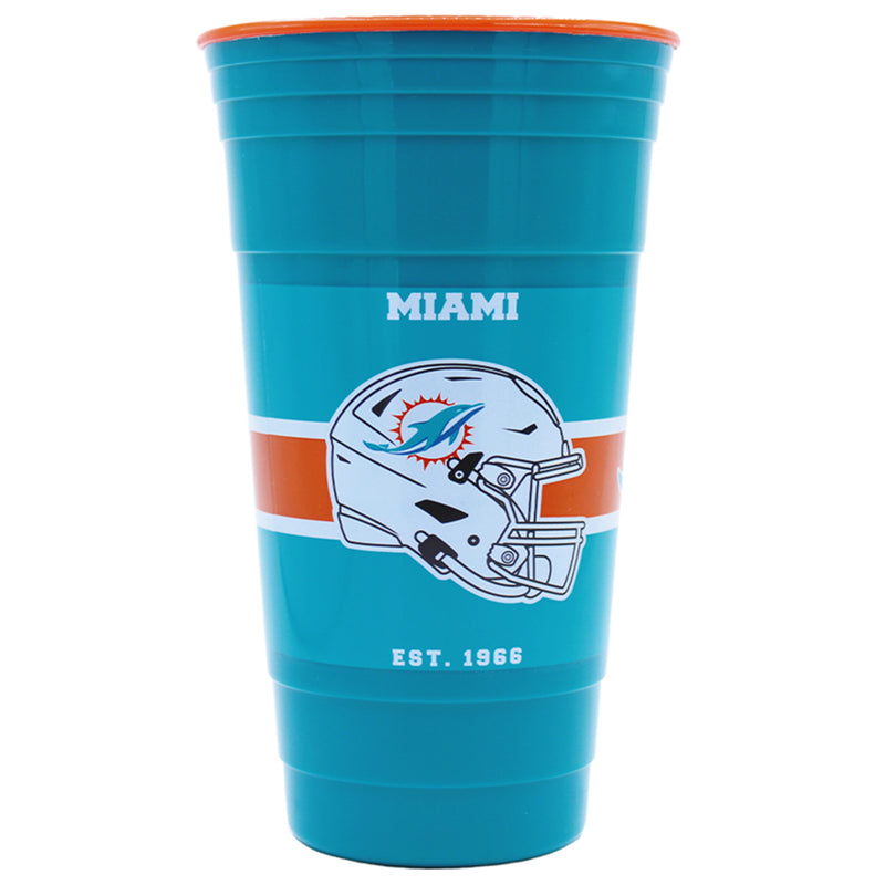 Vaso Miami Dolphins Party 360 900 ml Sci Fi