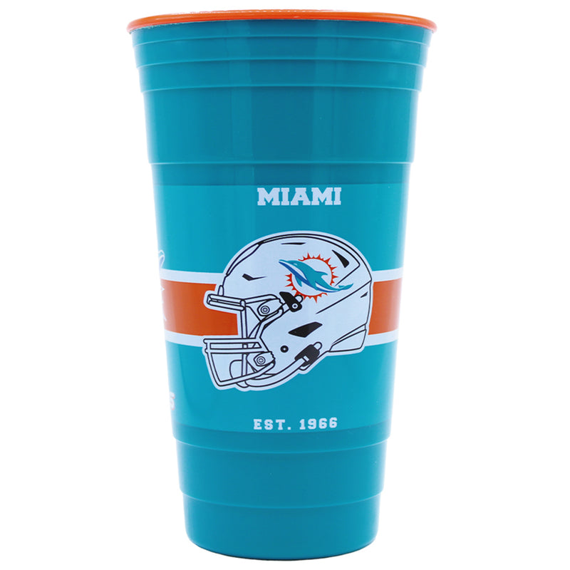 Vaso Miami Dolphins Party 360 900 ml Sci Fi