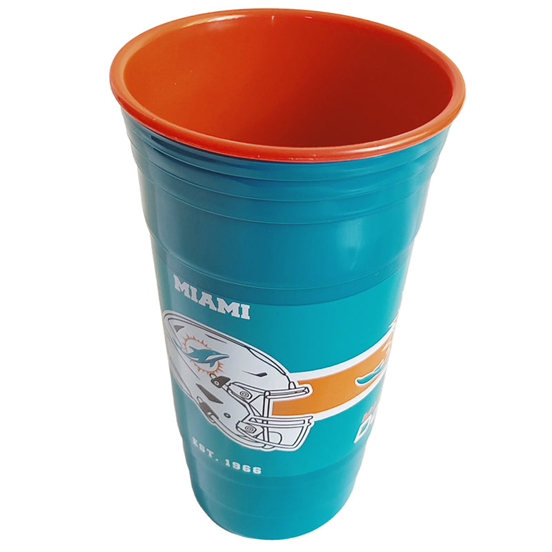 Vaso Miami Dolphins Party 360 900 ml Sci Fi