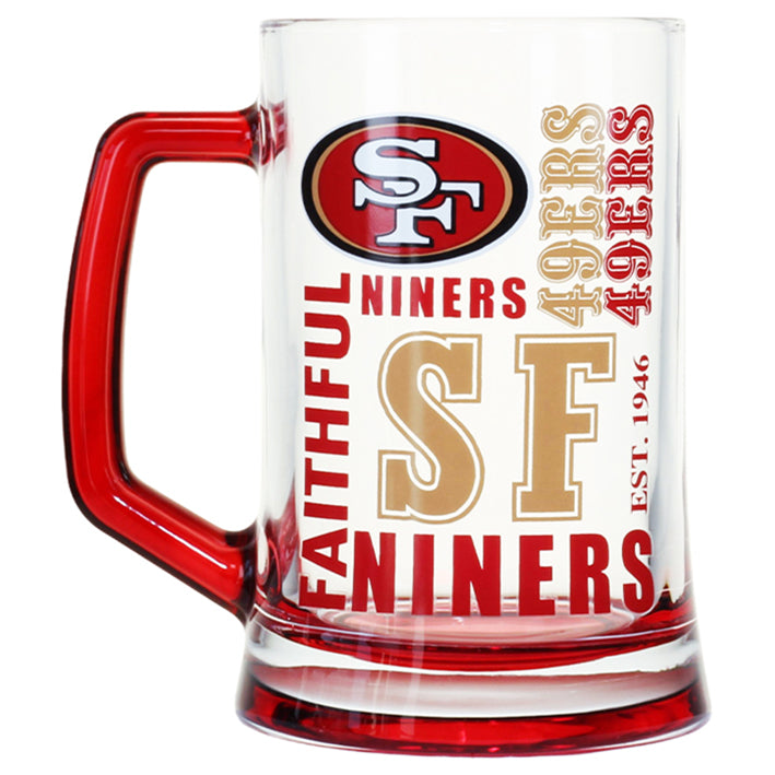 Tarro San Francisco 49ers Crystal 360 650 ml Sci Fi