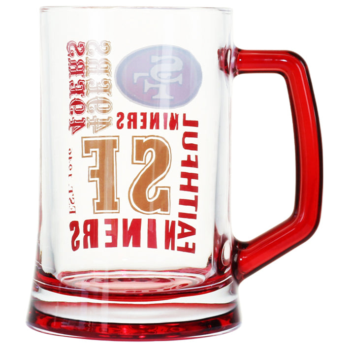 Tarro San Francisco 49ers Crystal 360 650 ml Sci Fi